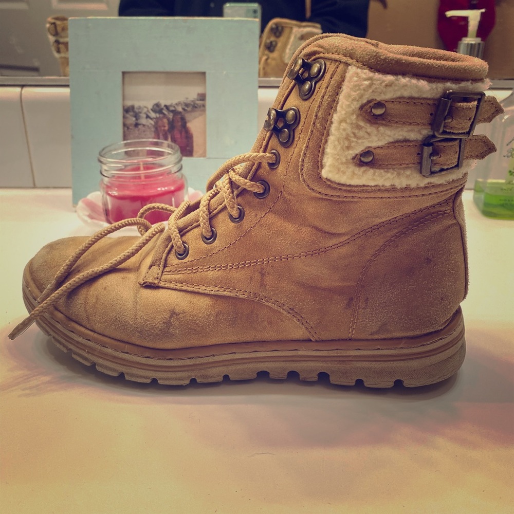 Brown boots